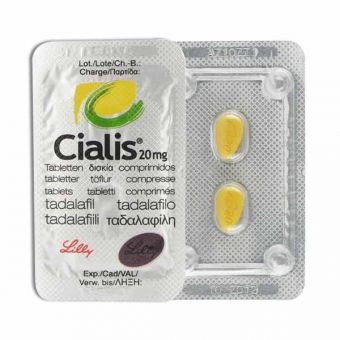 Cialis (Тадалафил) Eli Lilly 4 таблетки (1таб 20 мг) - Актау